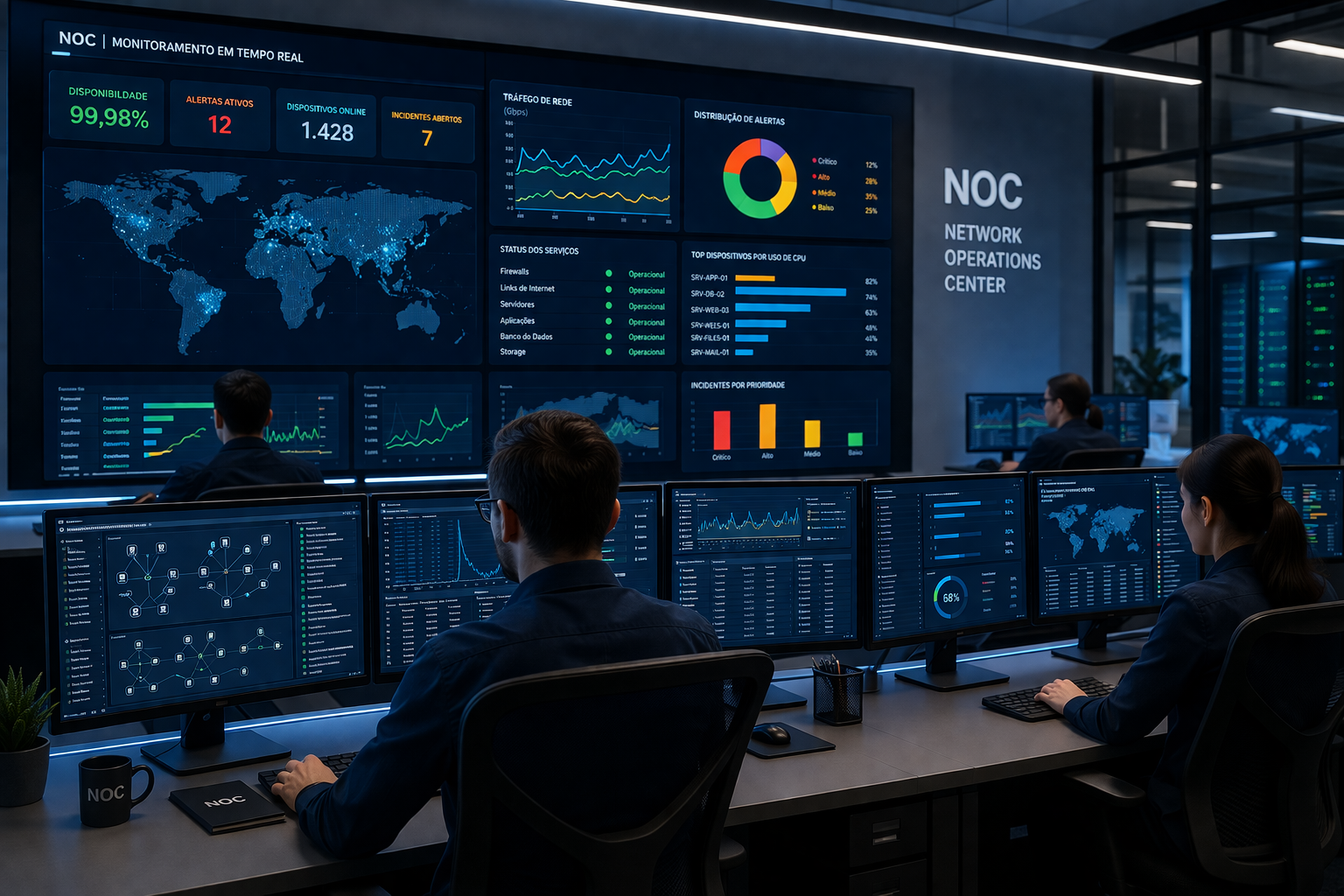 Suporte, Sustentação e Monitoramento